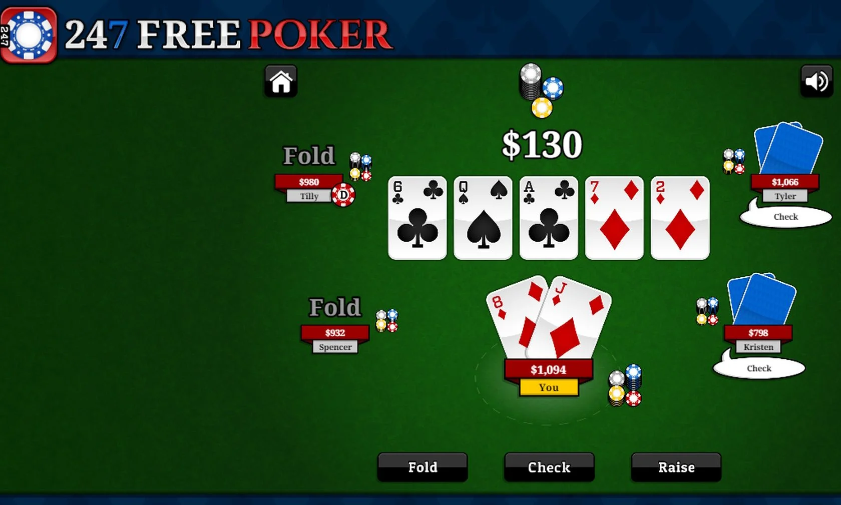 Poker game